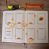Mi proyecto del curso: Bullet journal creativo: aumenta tu productividad. Traditional illustration, Arts, Crafts, Lettering, DIY, H, Lettering, Management, and Productivit project by Rubén Benítez Florido - 07.18.2022