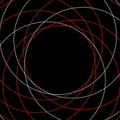 Symmetric circles . Desain, Grafik Gerak, Dan JavaScript proyek oleh Harvey Thura - 07.18.2022