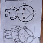 My project for course: Design of Kawaii-Style Characters. Design, Ilustração tradicional, Design de personagens, Ilustração vetorial, e Mangá projeto de Amber Myburgh - 19.07.2022