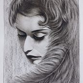 Il mio progetto del corso: Ritratto artistico al carboncino: creare atmosfere. Traditional illustration, Fine Arts, Drawing, Portrait Drawing, Realistic Drawing, and Artistic Drawing project by lucillarasetta - 07.19.2022