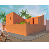 Mi proyecto del curso: Representación gráfica de proyectos arquitectónicos. Een project van Architectuur, Grafisch ontwerp, Interactief ontwerp, Interieurontwerp, L, scaping, Collage, Digitale architectuur y  Architecturale illustratie van Karen Barrios - 19.07.2022