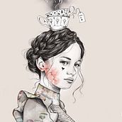 Mi proyecto del curso: Técnicas de dibujo tradicional con Procreate. Un proyecto de Ilustración tradicional, Dibujo, Ilustración digital, Dibujo de Retrato y Dibujo digital de Mar Sotelo - 19.07.2022