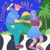 Meu projeto do curso: Ilustrações vibrantes no Procreate do zero Ein Projekt aus dem Bereich Traditionelle Illustration, Design von Figuren, Digitale Illustration und Digitale Malerei von Larissa Oliveira - 19.07.2022