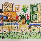 Mi proyecto del curso: Sketchbook para explorar tu estilo de dibujo. Un proyecto de Ilustración tradicional, Bocetado, Creatividad, Dibujo, Pintura a la acuarela, Sketchbook y Pintura gouache de mariadearcosmartin - 23.07.2022