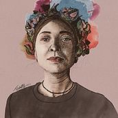 My project for course: Illustrated Portraits with Procreate. Traditional illustration, Vector Illustration, Digital Illustration, and Portrait Drawing project by Nico van der Walt - 07.19.2022