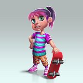 Diseño de personaje. Traditional illustration, 3D, Animation, and Character Design project by Oscar Blanco - 07.19.2022