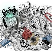 My project for course: Illustration with Procreate: Create Detailed Compositions . % stlavoro tarafından hazırlanan Tasarım, Geleneksel illüstras, on, Dijital İllüstras, on, Dijital Bo, Ve ama projesi - 07.20.2022
