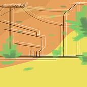 My project for course: Expressive Architectural Sketching with Colored Markers. Sketching, Drawing, Architectural Illustration, Sketchbook & Ink Illustration project by Aya Kamel - 07.17.2022