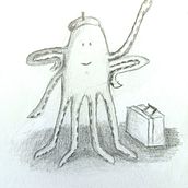 octavian octopus auf abenteuerreise. Un proyecto de Ilustración tradicional, Diseño editorial, Dibujo, Stor, telling, Stor, board e Ilustración infantil de anja rathmann - 20.07.2022