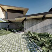 Mi proyecto del curso: Fotorrealismo de espacios interiores con Lumion desde cero. Architecture, 3D Modeling, Digital Architecture, 3D Design, and ArchVIZ project by e_zarateite - 07.20.2022