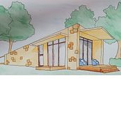 Meu projeto do curso: Ilustração artística de arquitetura à mão livre. Arquitetura, Desenho a lápis e Ilustração arquitetônica projeto de Ilanna Brito - 16.07.2022