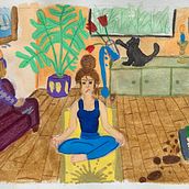 My project for course: Exploratory SketchbookUn: Find Your Drawing Style. Traditional illustration, Sketching, Watercolor Painting, Sketchbook, Creativit, Drawing, and Gouache Painting project by Jess Ica - 07.21.2022