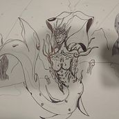 Mi proyecto del curso: Sketchbook fantástico: dibuja personajes desde la imaginación. Traditional illustration, Creativit, Drawing, and Sketchbook project by Hector Alonso Uribe Ponz - 07.21.2022
