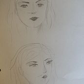 Mi proyecto del curso: Dibujo de personajes desde cero: retrata rostros y figuras. Traditional illustration, Character Design, Pencil Drawing, and Drawing project by Isabel - 07.22.2022