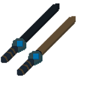 Swords. Drawing, Video Games, Pixel Art, and Digital Drawing project by izal213 - 06.02.2021