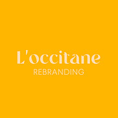 Meu projeto do curso: Rebranding: crie identidades visuais eficientes | Rebranding de L'occitane. Un progetto di Br, ing, Br, identit, Graphic design, Design di loghi e Design digitale di Vitória Leal - 23.07.2022