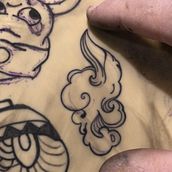 Il mio progetto del corso: Come disegnare un tatuaggio. Een project van Traditionele illustratie y  Tatoeageontwerp van Francesco Dalla Libera - 23.07.2022