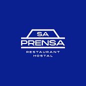 Sa Prensa Restaurant Hostal. Br, ing, Identit, and Traditional illustration project by Jessica Calzada - 07.23.2022