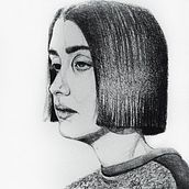 Mój projekt z kursu: Szkicowanie portretów: odkrywaj ludzką twarz. Sketching, Drawing, Portrait Drawing, Artistic Drawing, and Sketchbook project by Weronika Anna Połtyn - 07.23.2022