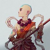 Characters redesign Ein Projekt aus dem Bereich Traditionelle Illustration, Design von Figuren und Concept Art von Andrés Moncayo - 22.07.2022