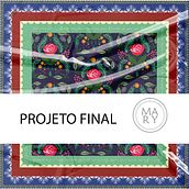 Meu projeto do curso: Ilustração para patterns com alma. Un progetto di Illustrazione tradizionale, Pattern design, Illustrazione vettoriale e Stampa di Marina - 23.07.2022