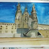 Mi proyecto del curso: Dibujo arquitectónico con acuarela y tinta . % Jarry tarafından hazırlanan Eskiz çizimi, Çizim, Sulubo, a Resim, Mimari İllüstras, on, Eskiz defteri, Mürekkep İllüstras, Ve onu projesi - 07.23.2022