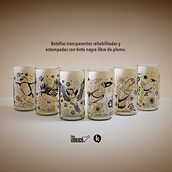 Aves de Colombia - *NosVidrios x Kropsiland*. Un proyecto de Ilustración tradicional, Diseño, Dirección de arte, Diseño gráfico y Serigrafía de Kropsiland - 24.07.2022