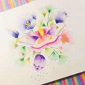 Mi proyecto del curso: Dibujo y composición naturalista en acuarela. Traditional illustration, Drawing, Watercolor Painting, and Naturalistic Illustration project by Yamila Acosta - 07.24.2022