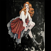 My project for course: Creative Fashion Illustration Techniques. Un proyecto de Ilustración tradicional y Collage de Natalia Vychigina - 24.07.2022