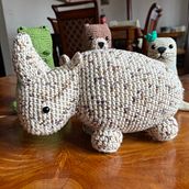 Mi proyecto del curso: Diseño y creación de amigurumis. Arts, Crafts, To, Design, Fiber Arts, DIY, Crochet, Amigurumi, and Textile Design project by Karina Oliva González - 07.24.2022