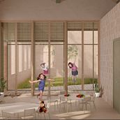Rendering and Digital Collage for Architectural Displays. 3D, Architecture, Digital Architecture, and 3D Design project by hend nabil - 07.24.2022