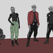 Mi proyecto del curso: Introducción al diseño de personajes para animación y videojuegos. Traditional illustration, Animation, Character Design, Video Games, and Game Design project by Aylin Daniela Flores Calles - 07.25.2022