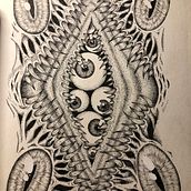 Mi proyecto del curso: Diseño de tatuajes Blackwork. Traditional illustration, Digital Illustration, and Tattoo Design project by Marcelo Taipe Vasquez - 07.25.2022