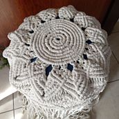 Mi proyecto del curso: Macramé: nudos básicos y complejos. Accessor, Design, Interior Design, Decoration, Fiber Arts, Macramé, and Textile Design project by Yuliana García González - 07.25.2022