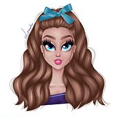 Meu projeto do curso: Retrato de personagens femininas com Procreate. Traditional illustration, Digital Illustration, and Digital Drawing project by leomaximo147 - 07.24.2022