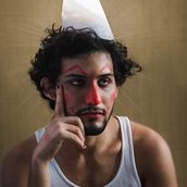 Clown. Retoque fotográfico, e Autorretrato fotográfico projeto de Federico Navarro - 07.04.2020
