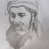 Mi proyecto del curso: Introducción al dibujo de retrato a lápiz. Fine Arts, Pencil Drawing, Drawing, Realistic Drawing, and Artistic Drawing project by argonauta23 - 07.26.2022