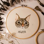 Mi proyecto del curso: Needle painting para principiantes. Bordado, Ilustração naturalista, e Design têxtil projeto de Caro Wallis - 26.07.2022