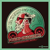 Stickers "Underground Music" Fred Shaker. Traditional illustration, Vector Illustration, Logo Design, Br, ing, Identit, Digital Illustration, and Music project by Georges Brush - 07.26.2022