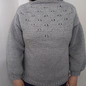 Mi proyecto del curso: Introducción al punto con agujas circulares. Un progetto di Design di accessori, Fiber Art, Maglia e Textile Design di nydiatejedora - 27.07.2022