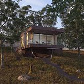 My project for course: Realistic Rendering of Spaces with 3ds Max. 3D, Architecture, Interior Architecture, L, scape Architecture, Digital Architecture, 3D Design, and ArchVIZ project by Sonja Petkovic - 07.27.2022