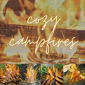 cozy campfires. Watercolor Painting, Gouache Painting, Painting, and Design project by Maiti - 07.28.2022