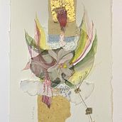 Mi proyecto del curso: Técnicas de bordado experimental sobre papel. Fine Arts, Collage, Embroider, and Textile Design project by Magda Córdoba Suárez - 07.28.2022