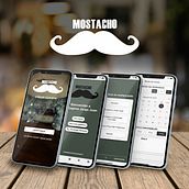Mostacho Café Bar . % Athos Online tarafından hazırlanan U, gulama Tasarımı, Hareketli Grafikler, Ve UX / UI projesi - 07.28.2022