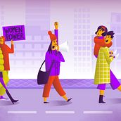 Mi proyecto del curso: Ilustración vectorial dinámica: color y composición Ein Projekt aus dem Bereich Traditionelle Illustration, Vektorillustration, Digitale Illustration und Editorial Illustration von Lola Arias - 28.07.2022