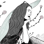 Mi proyecto del curso: Técnicas de dibujo tradicional con Procreate. Un proyecto de Ilustración tradicional, Dibujo, Ilustración digital, Dibujo de Retrato y Dibujo digital de María López González - 27.06.2022