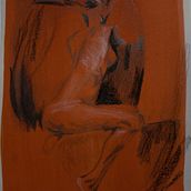 My project for course: Contemporary Drawing of the Human Figure. Traditional illustration, Fine Arts, Drawing, Artistic Drawing, Acr, lic Painting, and Figure Drawing project by Mariano Escobar - 07.28.2022