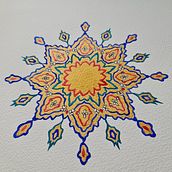 My project for course: Introduction to Islamic Art: Create Biomorphic Patterns. Un proyecto de Pintura, Pattern Design, Dibujo, Pintura a la acuarela e Ilustración con tinta de znj - 29.07.2022