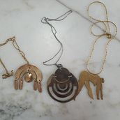 Mi proyecto del curso: Introducción a técnicas de joyería en metales. Un progetto di Design di accessori e Artigianato di Julia Ferreira - 29.07.2022