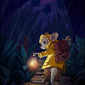 My project for course: Illustrating Fantastical Animals with Procreate. Traditional illustration, Character Design, Drawing, Digital Illustration, Stor, telling, and Narrative project by Heleen Klopper - 07.30.2022